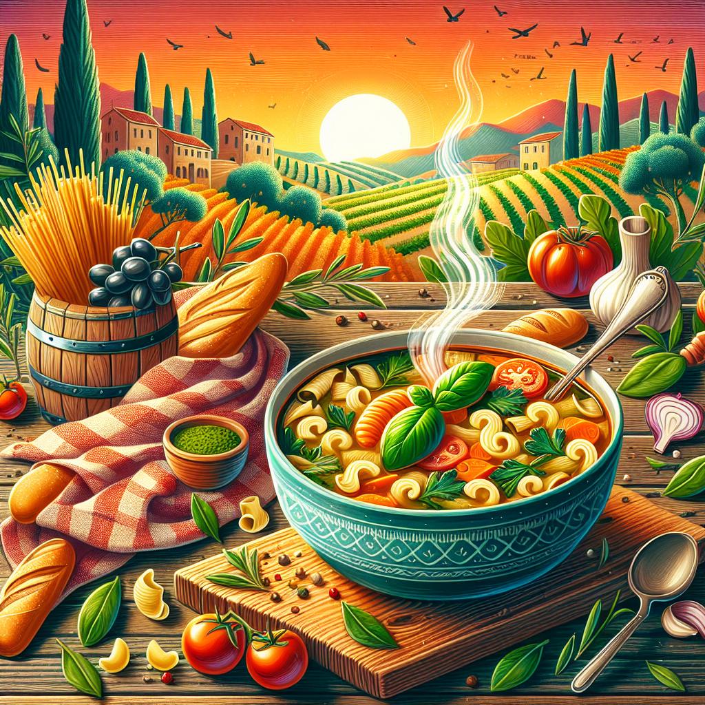 Receita Sopa Olive Garden: Leve o Sabor Italiano para Casa