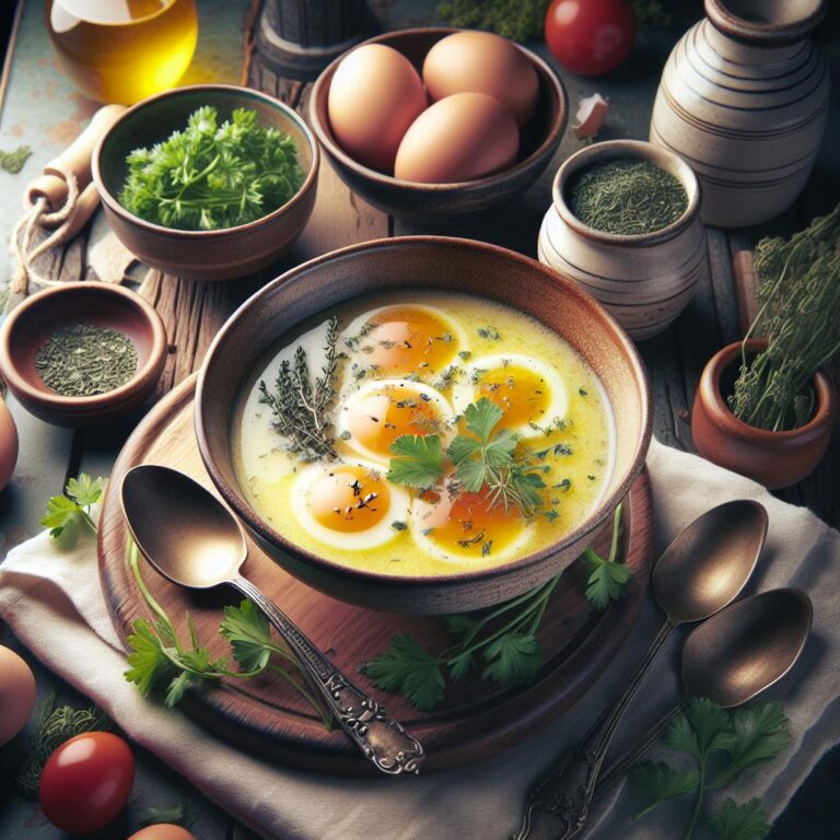 Receita Sopa de Ovo: Simples e Nutritiva Receita Sopa de Ovo: Simples e Nutritiva