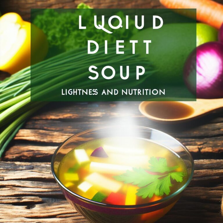 Receita de Sopa para Dieta Líquida: Leveza e Nutrição