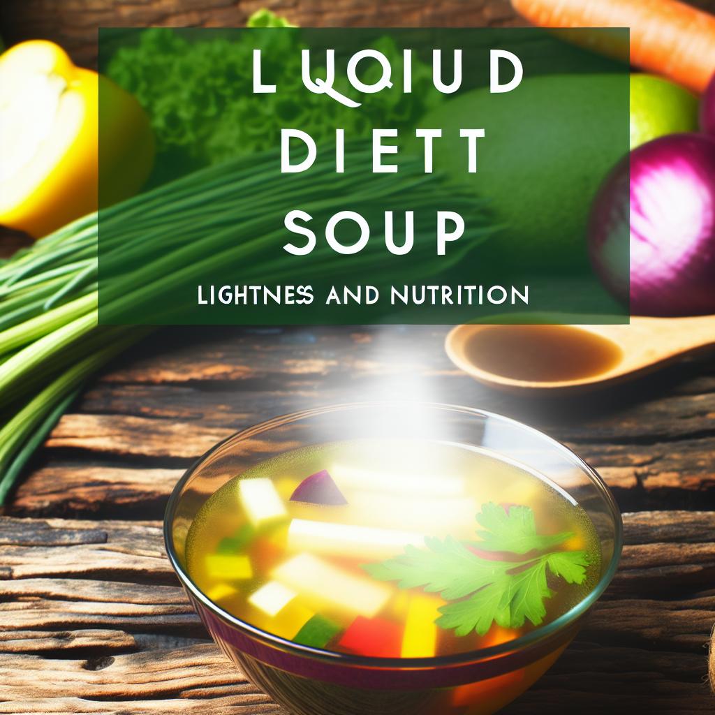 Receita de Sopa para Dieta Líquida: Leveza e Nutrição