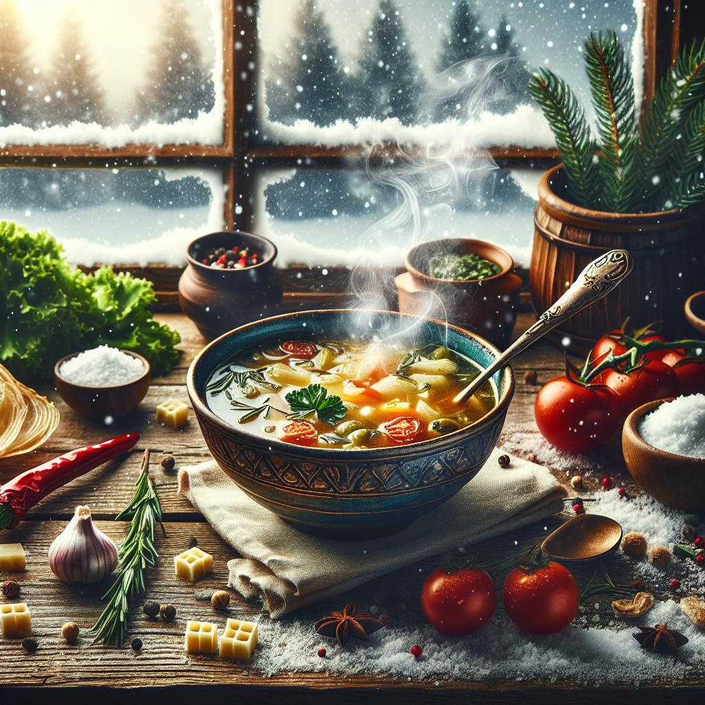Receita de Sopa para o Frio: Aqueça Seu Corpo e Alma