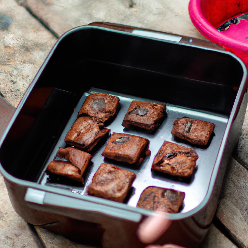 RECEITA DE BROWNIE AIRFRYER: PRATICIDADE E RAPIDEZ NA FRITADEIRA ELÉTRICA
