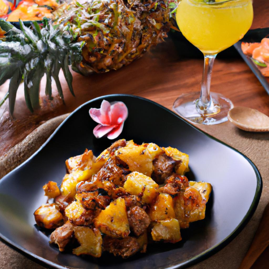 RECEITA DE SALPICÃO DE FRANGO COM ABACAXI: O FRESCOR TROPICAL QUE VAI TE SURPREENDER