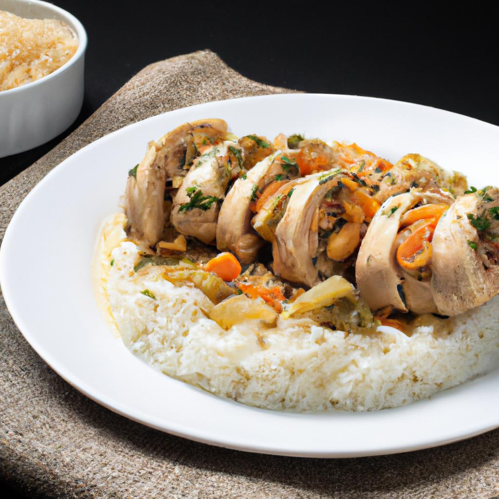 RECEITA DE SALPICÃO DE FRANGO COM ALHO PORÓ: UM TOQUE ELEGANTE E GOURMET NO PRATO