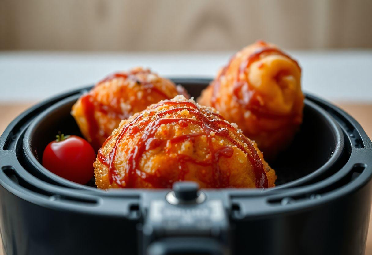 Almôndegas na Airfryer: Sem Óleo e Sem Sujeira