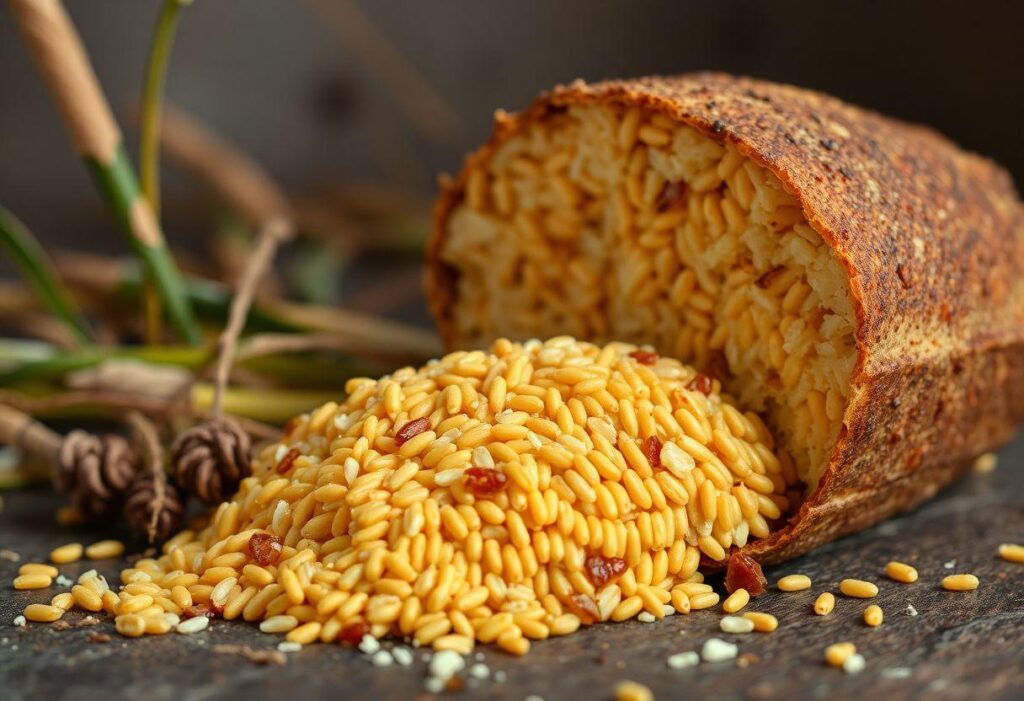 Arroz de Forno Com Presunto e Ervilha