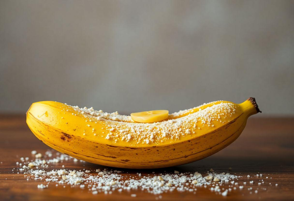 Banana Assada Com Canela e Mel na Airfryer