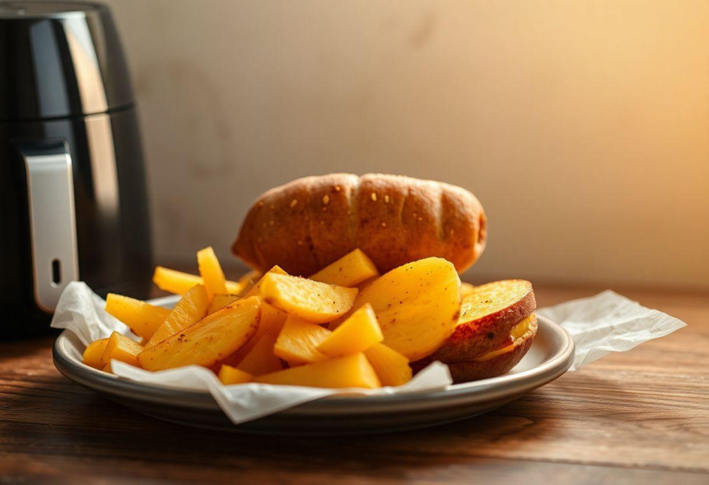 Batata Rústica na Airfryer Temperada