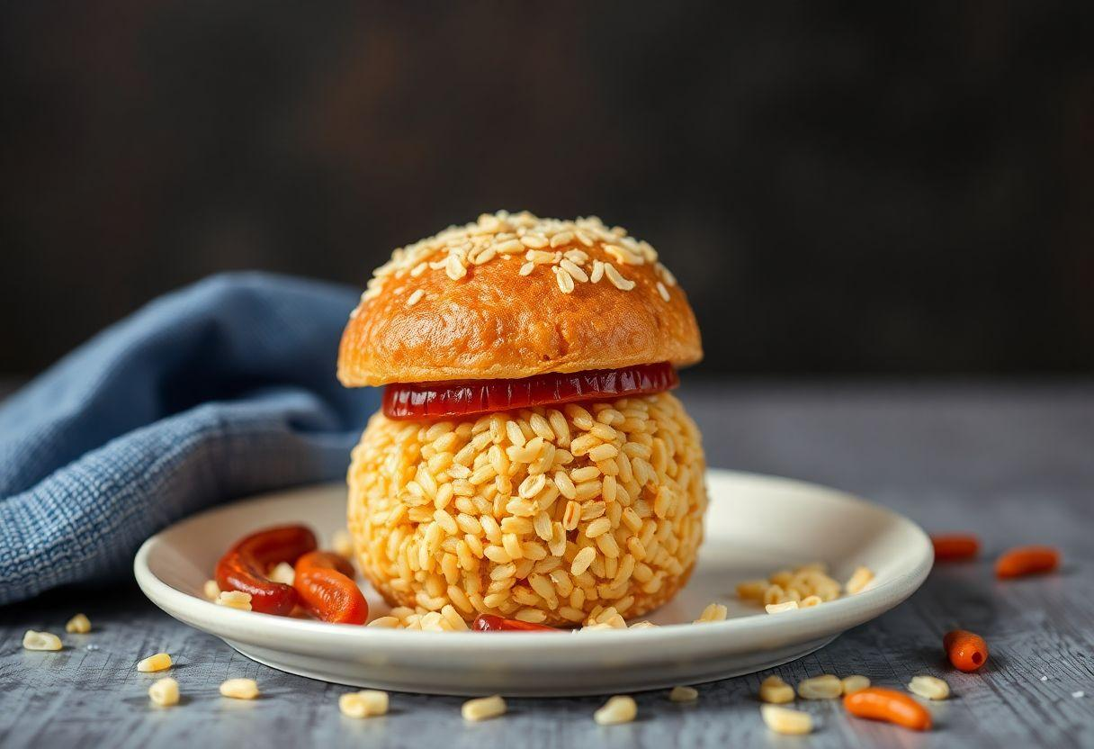 Bolinho de Arroz Frito Com Sobras de Arroz