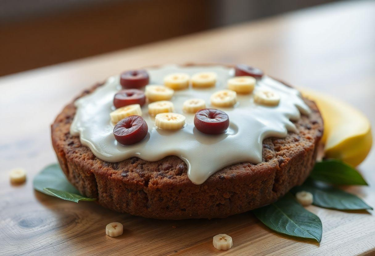 Bolo de Banana Com Nozes e Canela