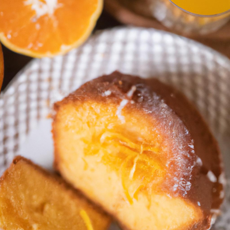 Bolo de Laranja Molhadinho: Perfeito para o Café da Tarde