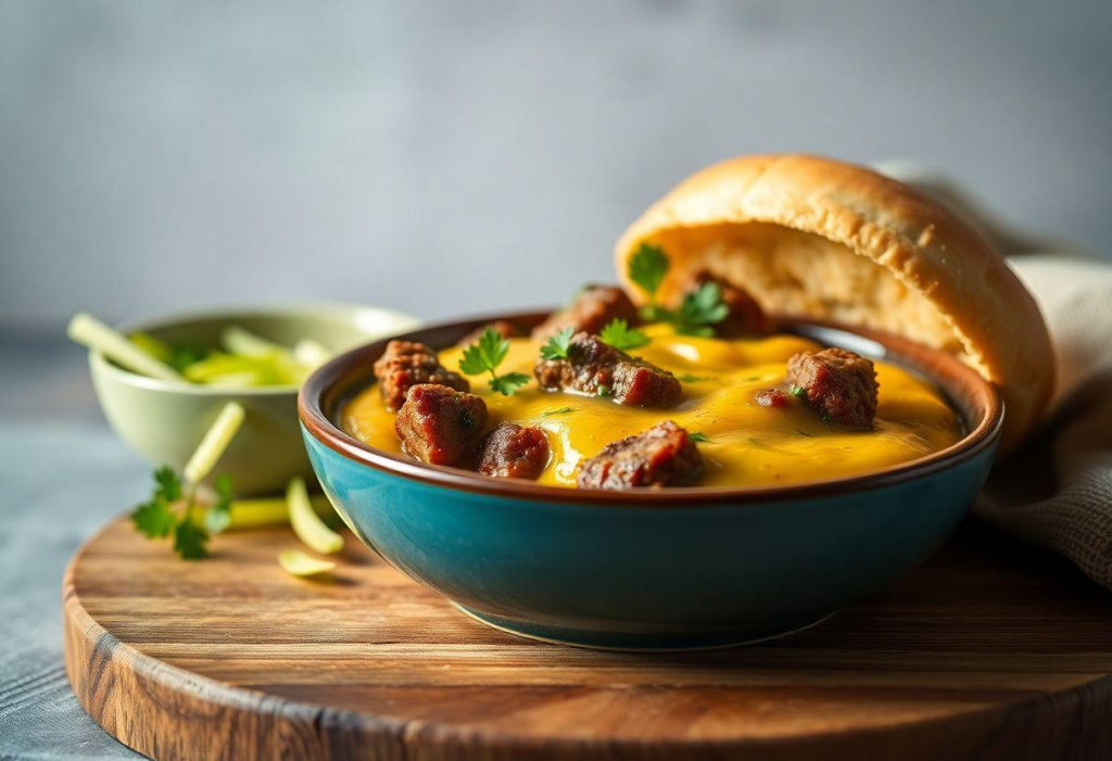 Escondidinho de Carne Moída com Purê de Batata Cremoso