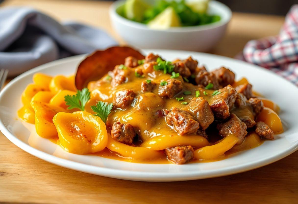 Escondidinho de Carne Moída com Purê de Batata