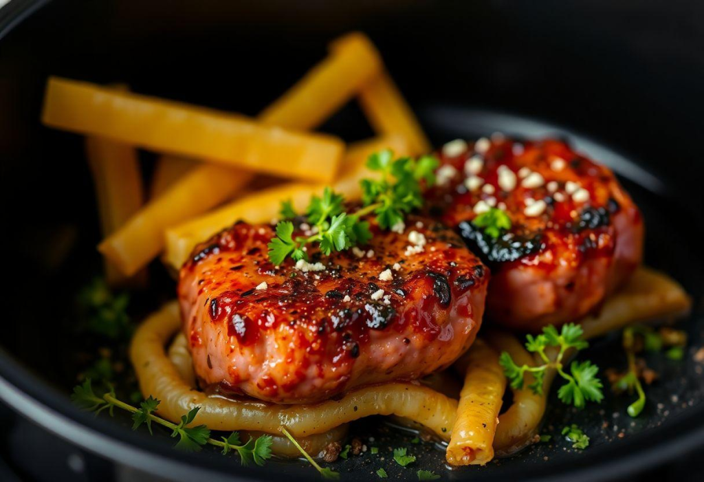 Filé Mignon Suíno na Airfryer: Rápido e Saudável