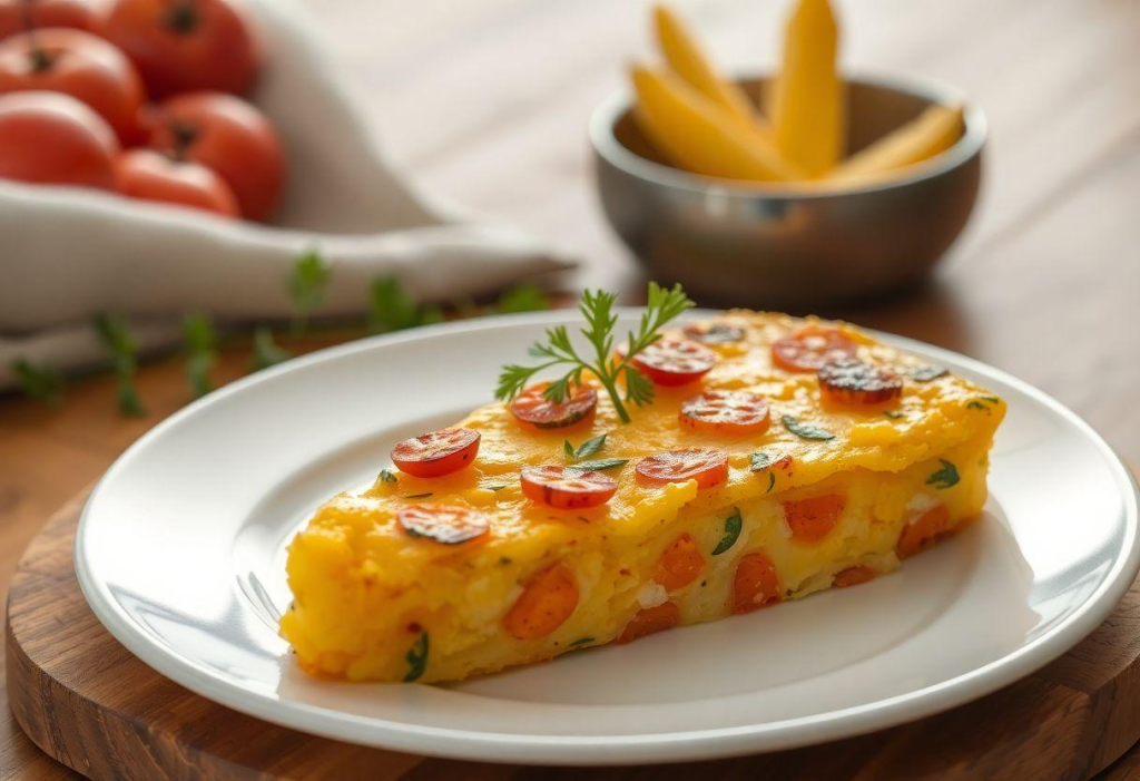 Frittata De Espinafre E Batata