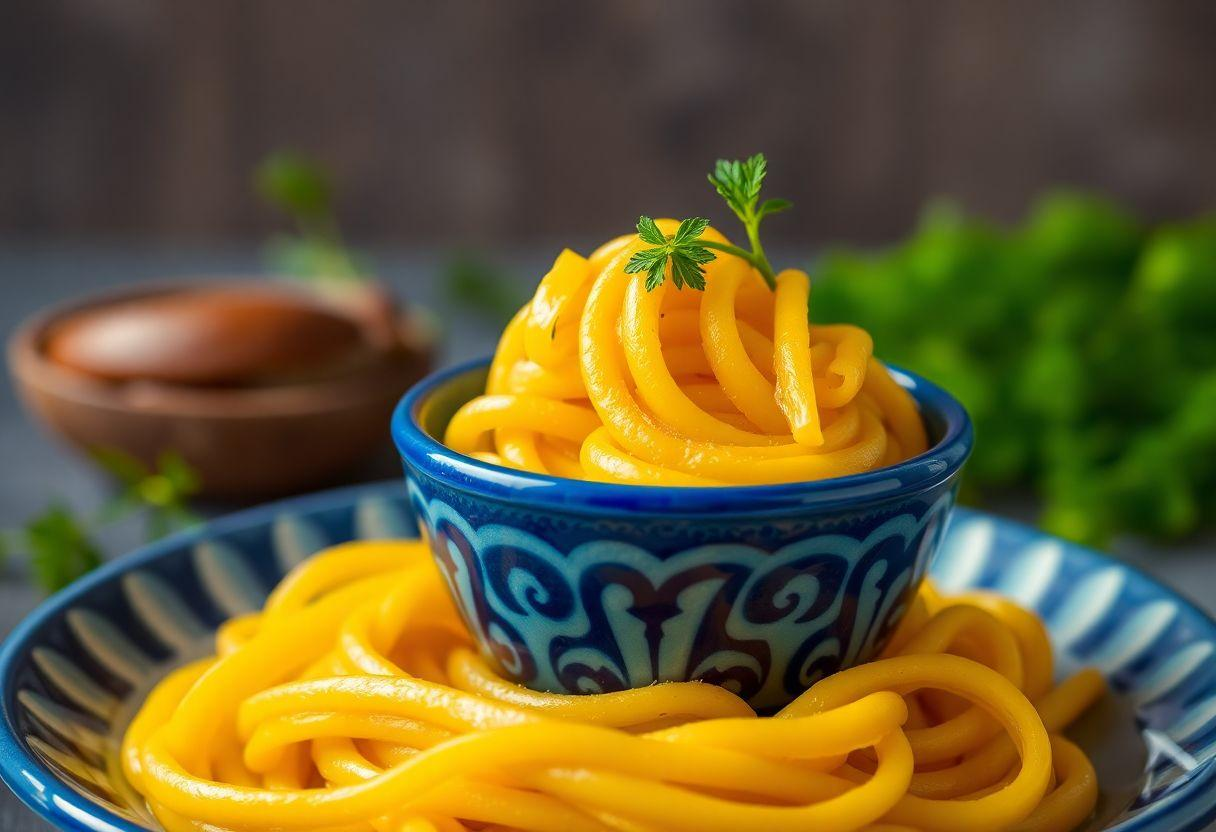 Macarrão Penne Ao Molho De Espinafre