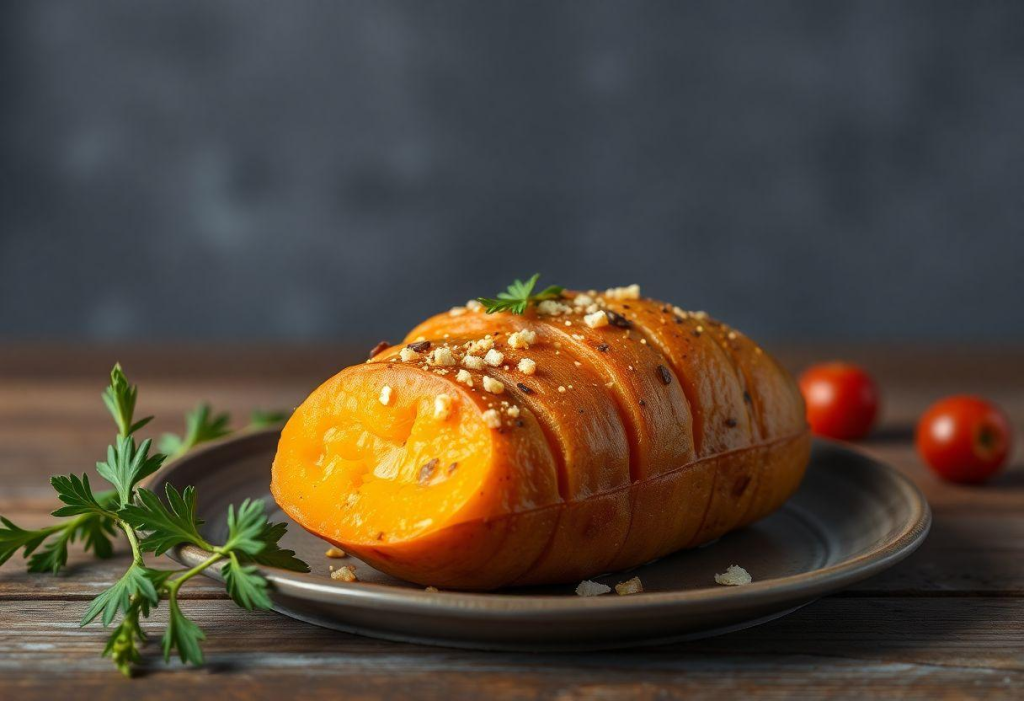 Nhoque De Batata Doce Com Espinafre