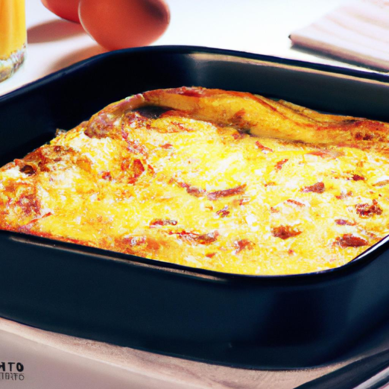 Omelete de Forno Cremoso: A Solução Perfeita para o Jantar Rápido