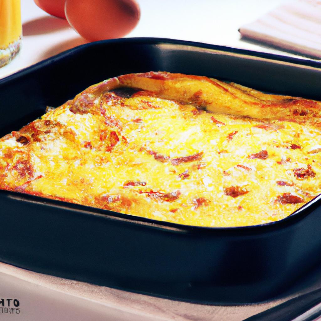 Omelete de Forno Cremoso: A Solução Perfeita para o Jantar Rápido