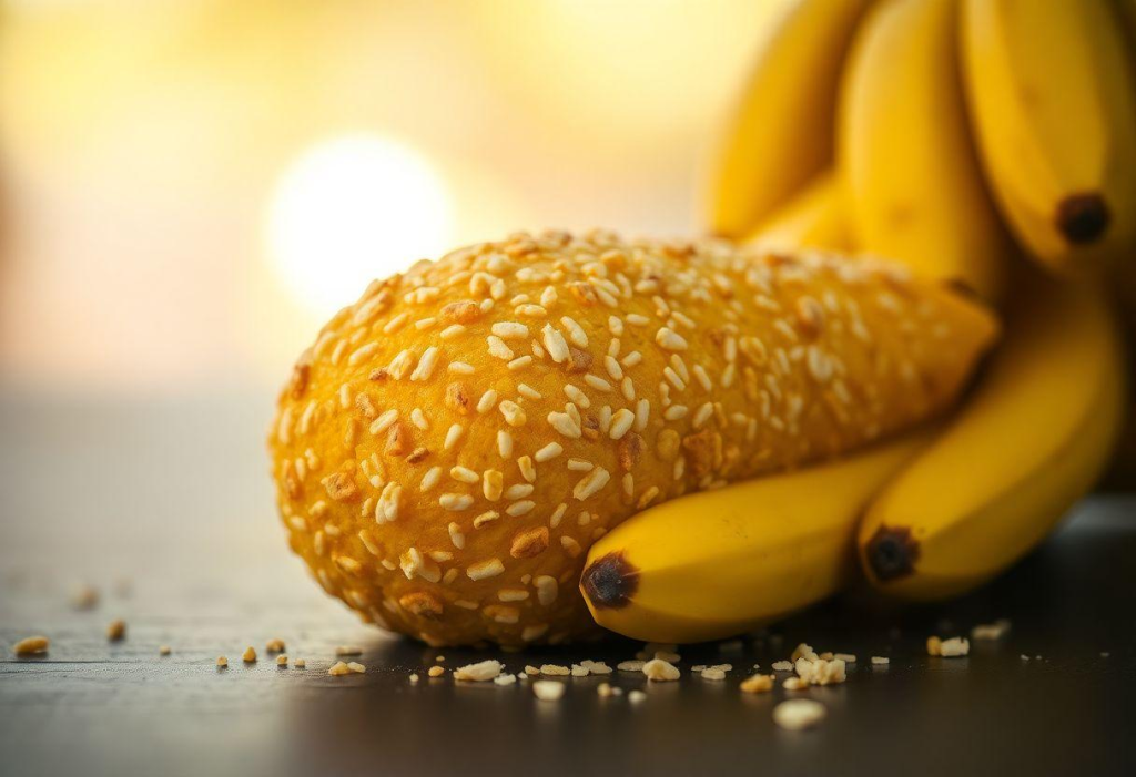 Pão de Banana Caseiro Fofinho