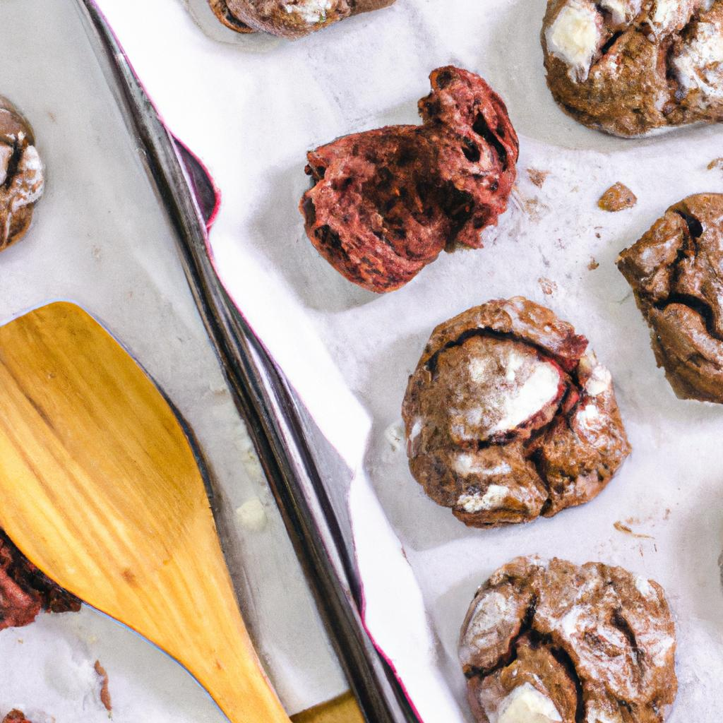 RECEITA DE COOKIES BROWNIE COM CASQUINHA CRAQUELADA
