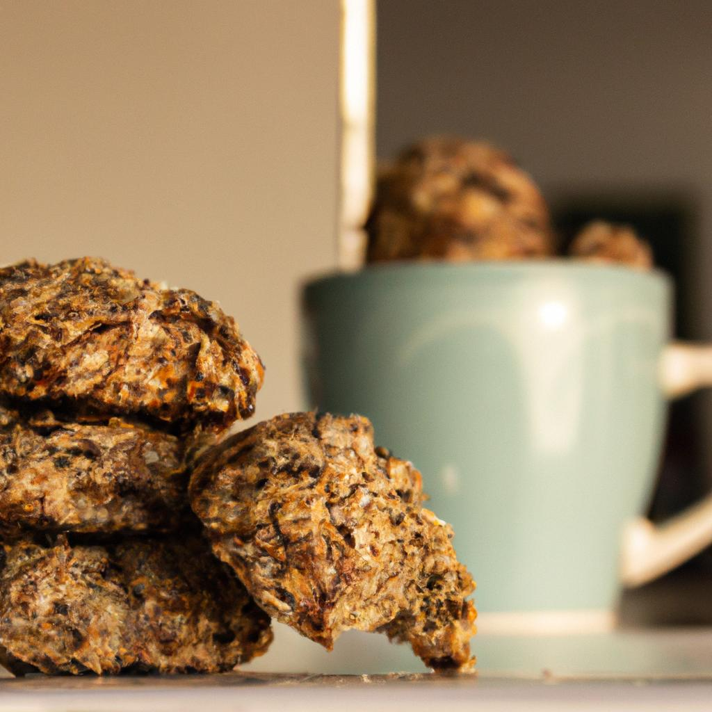 RECEITA DE COOKIES COM AVEIA E MEL PARA O CAFÉ DA MANHÃ