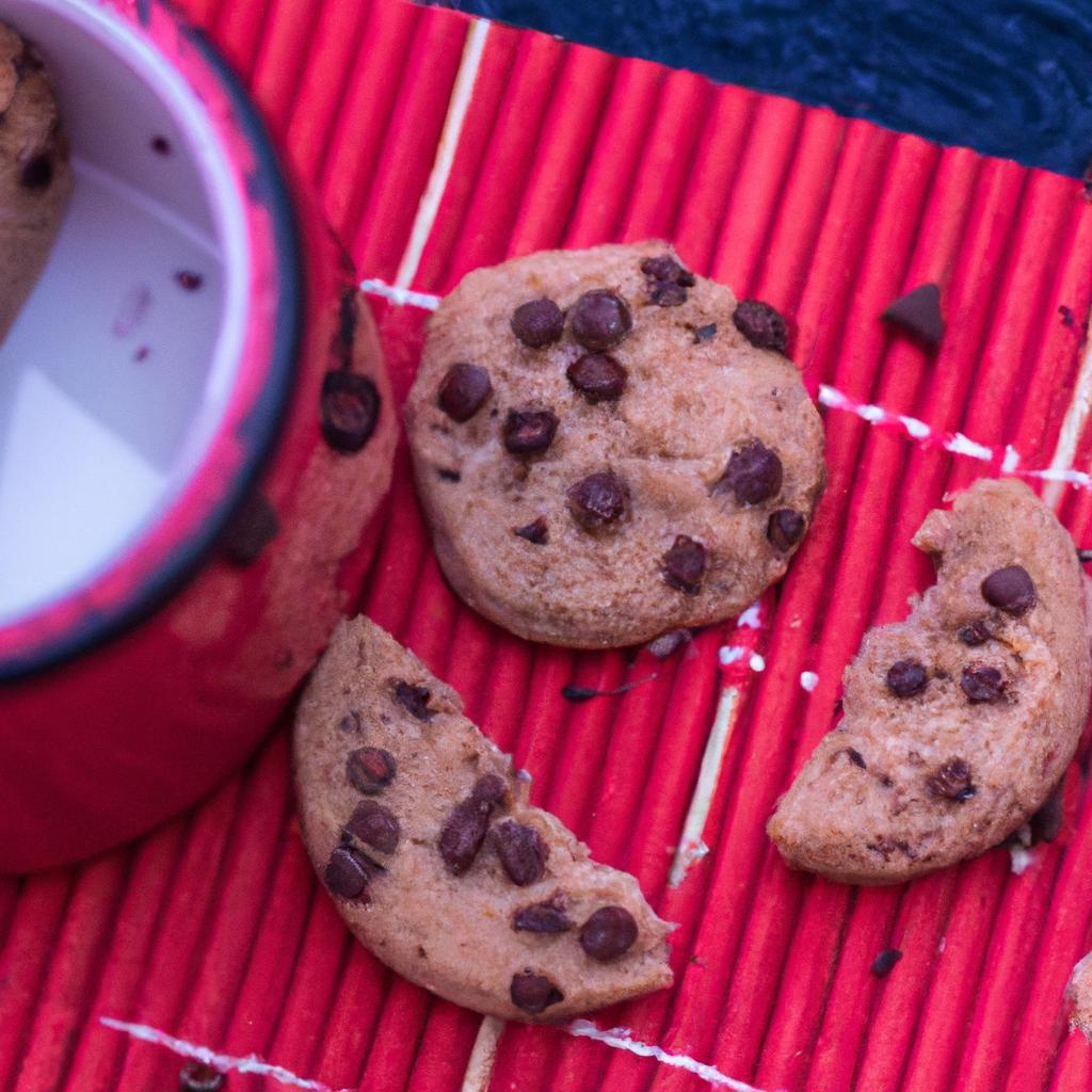 RECEITA DE COOKIES COM GOTAS DE CHOCOLATE QUE DERRETEM NA BOCA