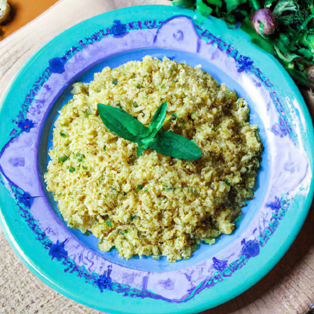 RECEITA DE RISOTO DE ERVILHA FRESCA E HORTELÃ