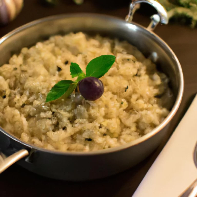 RECEITA DE RISOTO DE UVA E GORGONZOLA RECEITA DE RISOTO DE UVA E GORGONZOLA