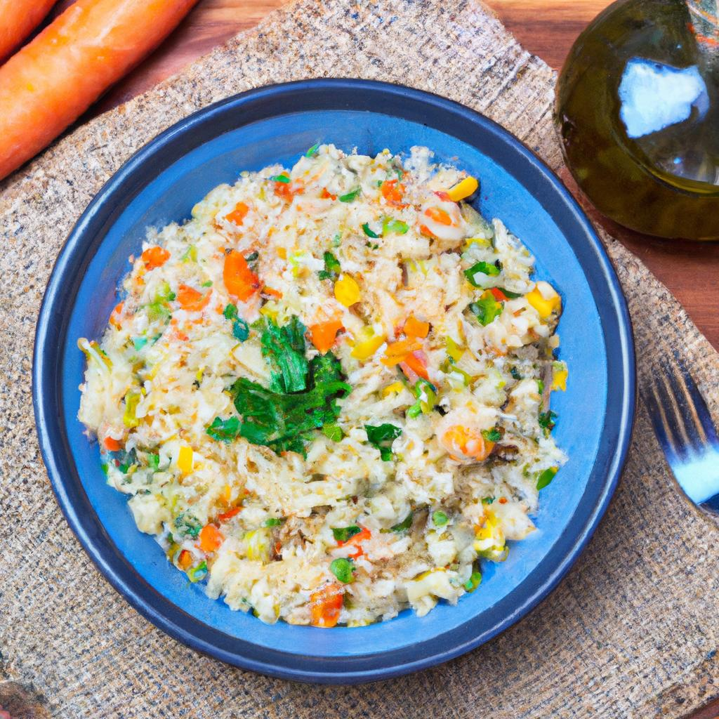 RECEITA DE RISOTO DE VEGETAIS NA MANTEIGA