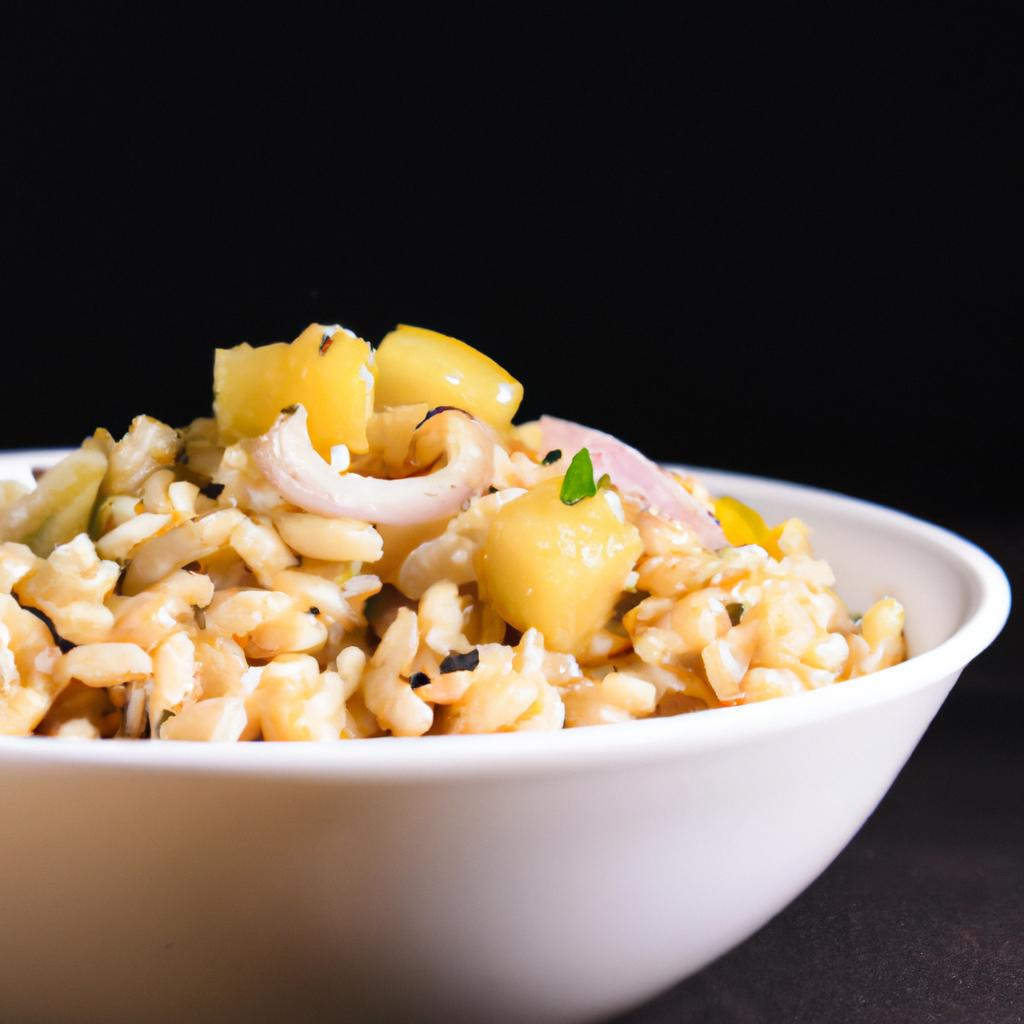 RECEITA DE RISOTO FIT COM ARROZ INTEGRAL