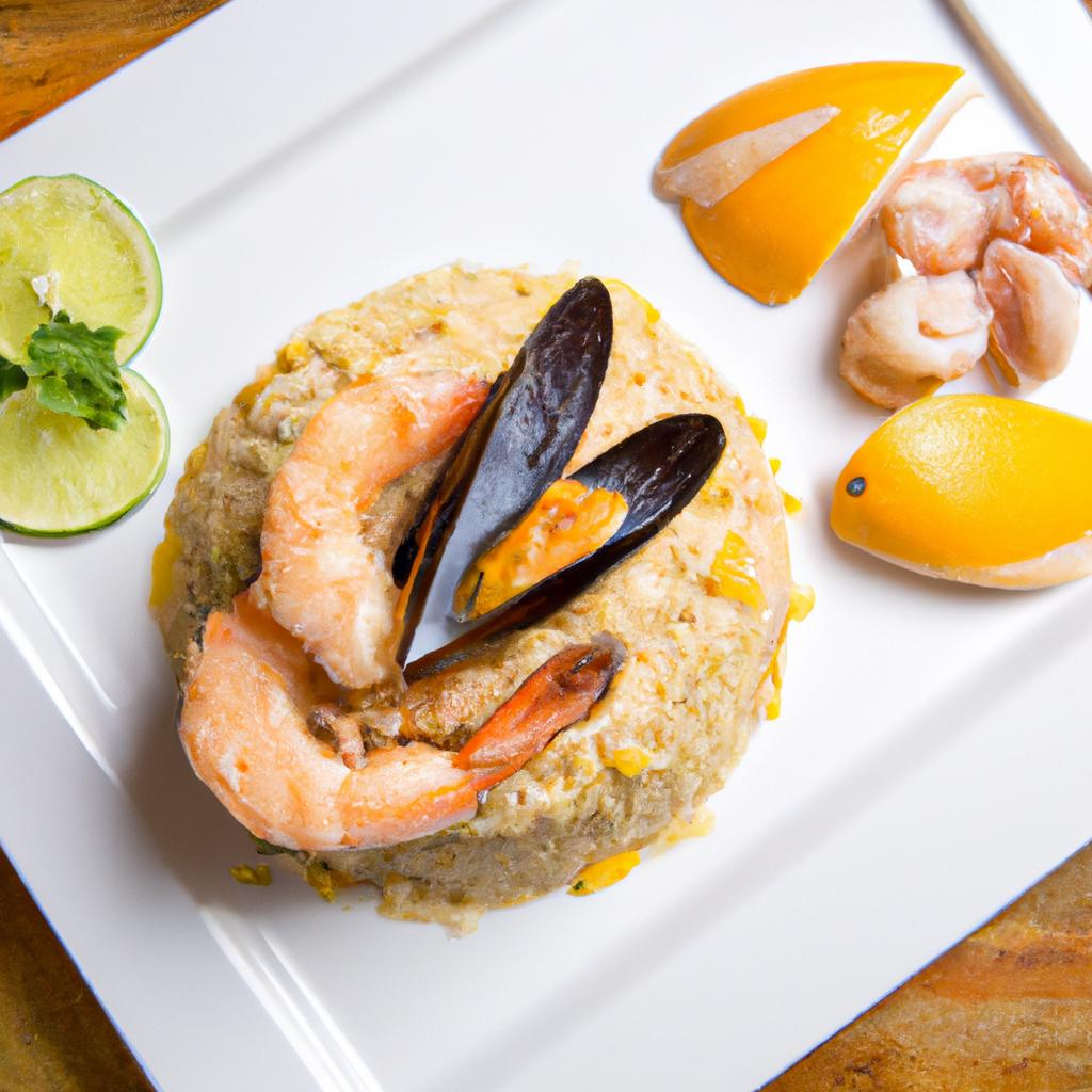 RECEITA DE RISOTO FRUTOS DO MAR COMPLETO