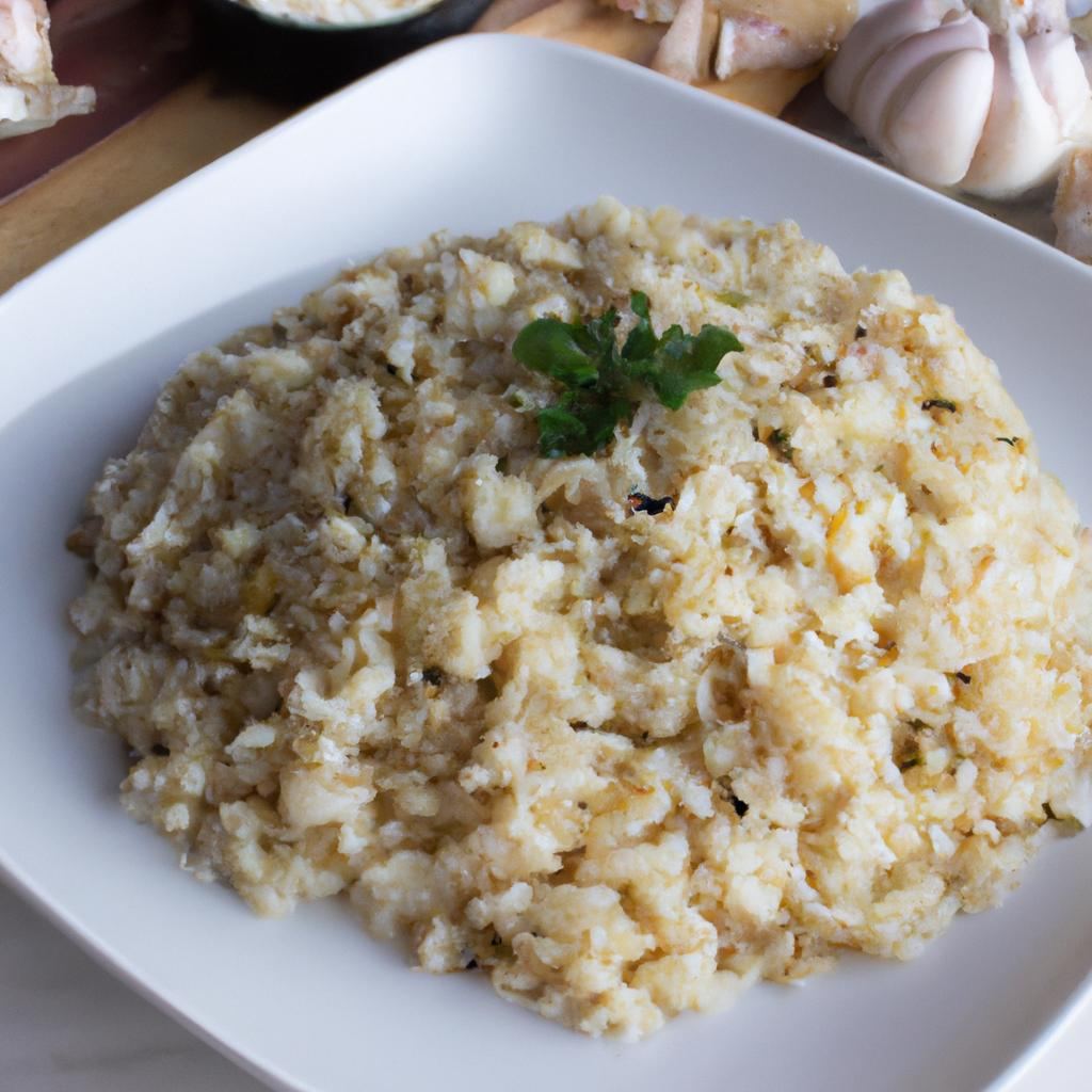 RECEITA DE RISOTO GORGONZOLA COM CEBOLA CARAMELIZADA
