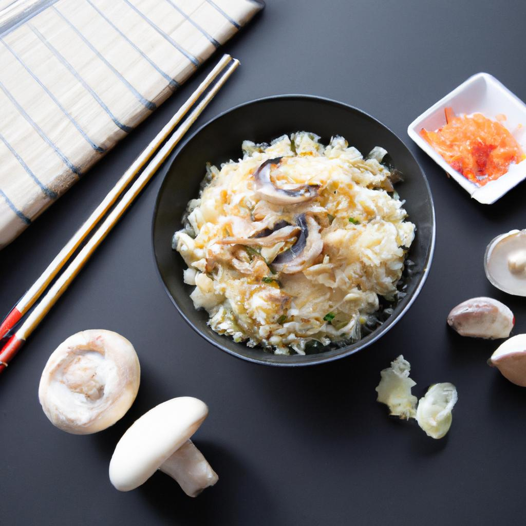 RECEITA DE RISOTO JAPONES COM SHIMEJI