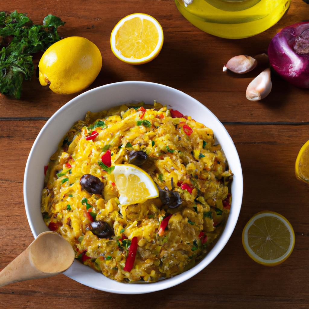 RECEITA DE RISOTO SICILIANO COM ZESTAS DE LIMÃO