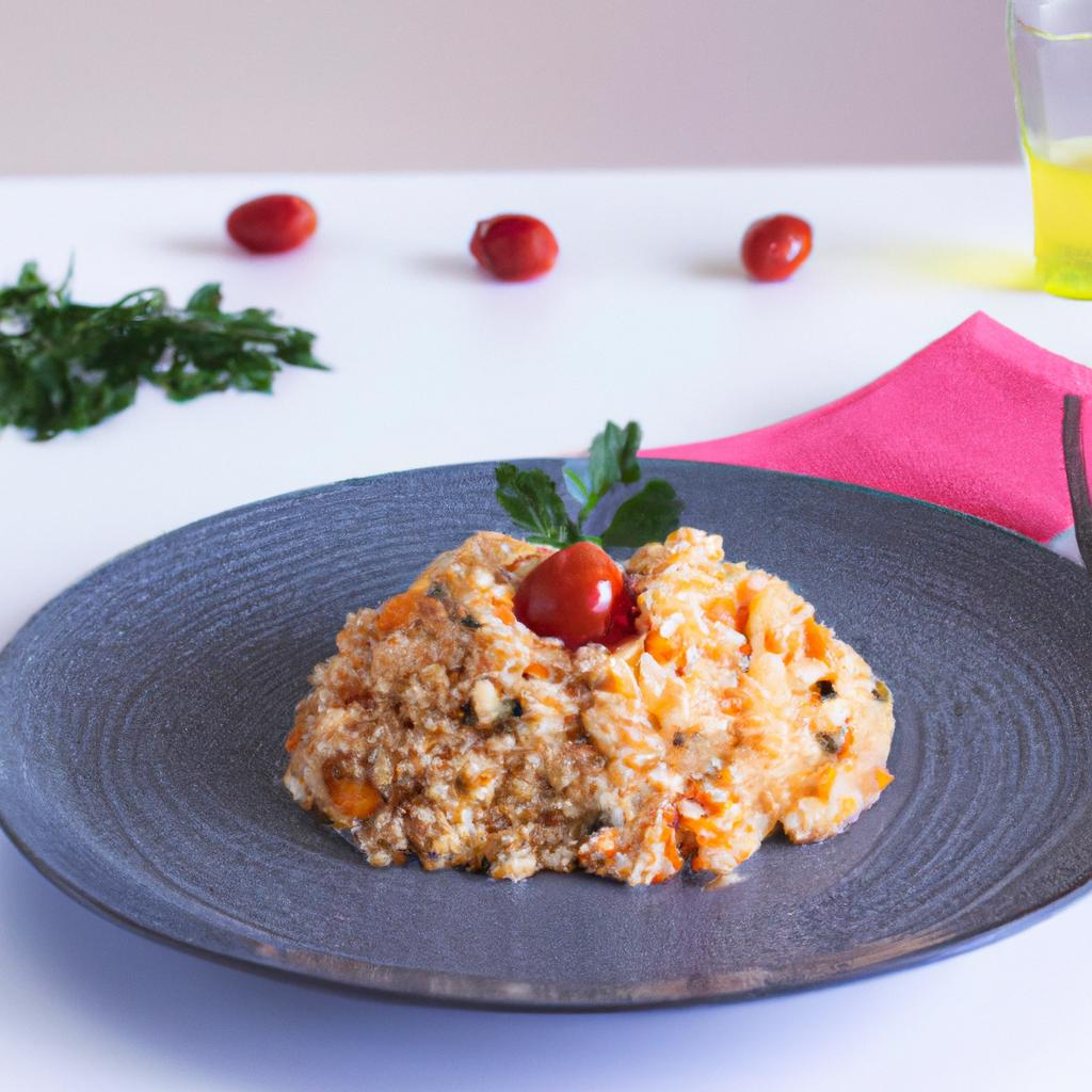 RECEITA DE RISOTO TOMATE CEREJA E MANJERICÃO