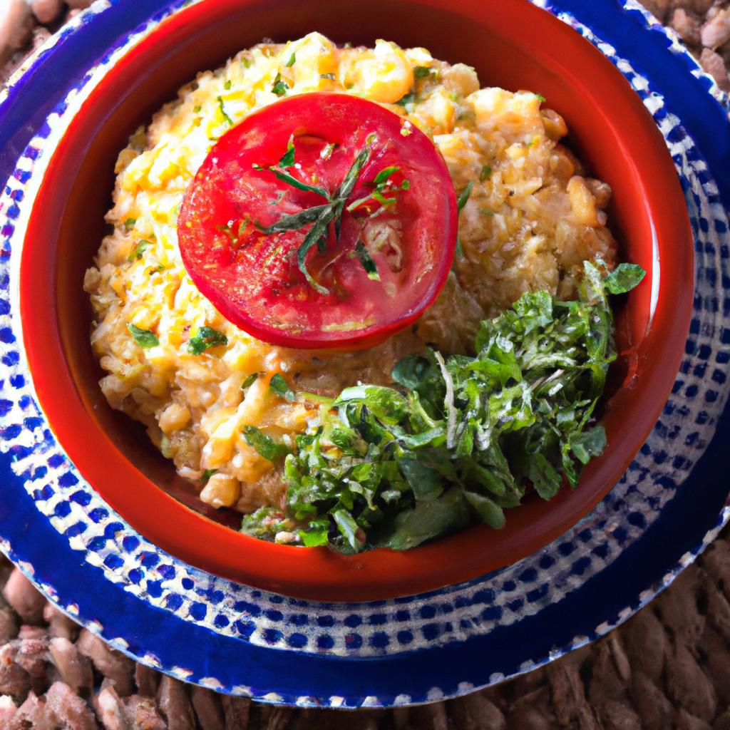 RECEITA DE RISOTO TOMATE SECO COM RÚCULA FRESCA