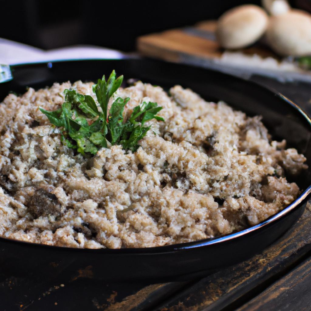 RECEITA DE RISOTO TRADICIONAL DE CARNE E FUNGHI