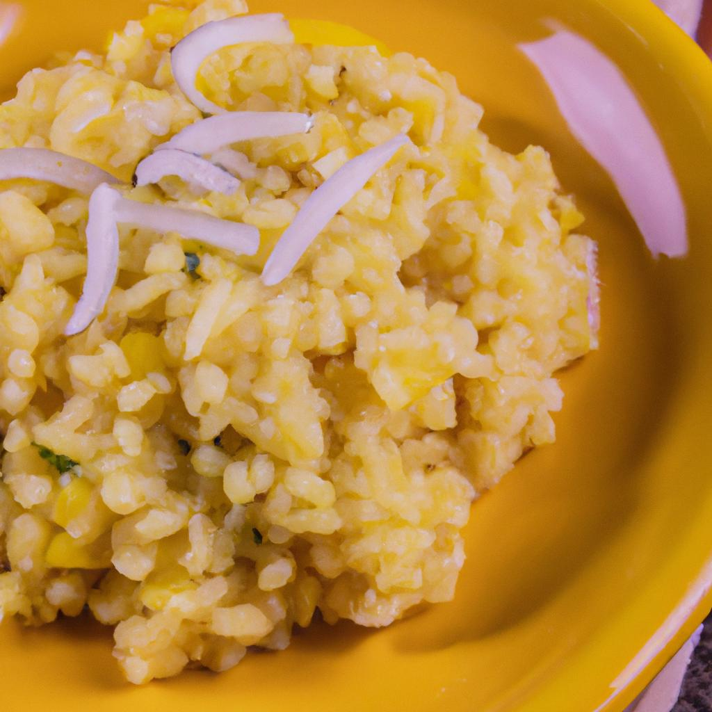 RECEITA DE RISOTO VEGANO COM LEITE DE COCO
