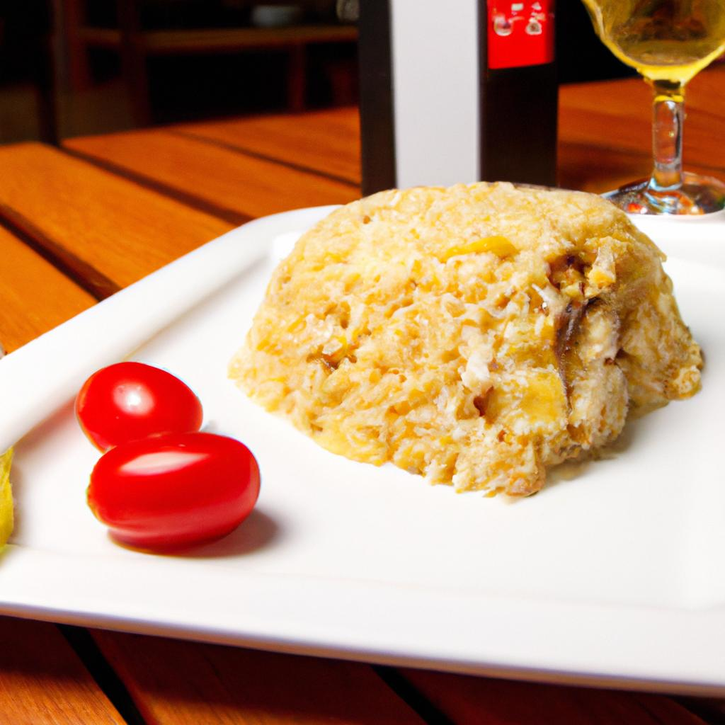RECEITA RISOTO DE QUEIJO COM FILE APERITIVO