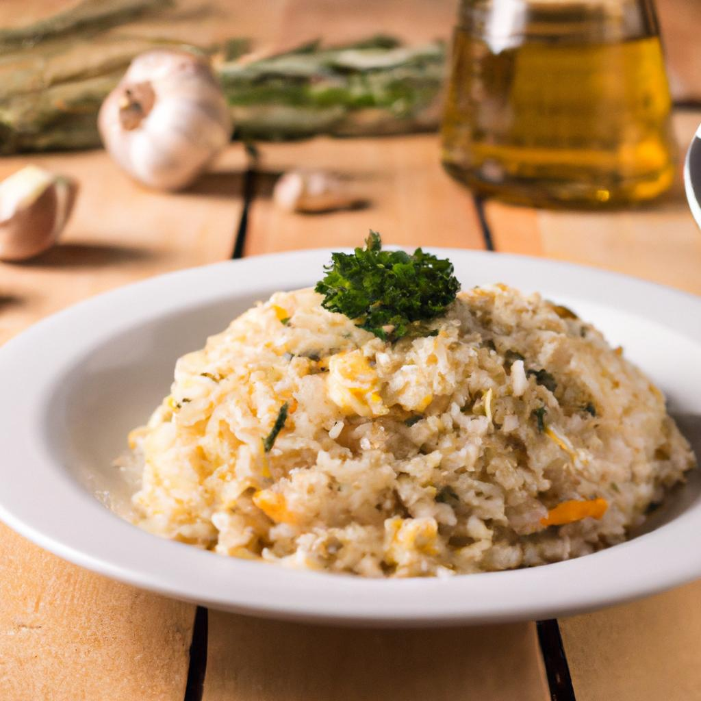 RECEITA RISOTO DE RABADA COM AGRIÃO