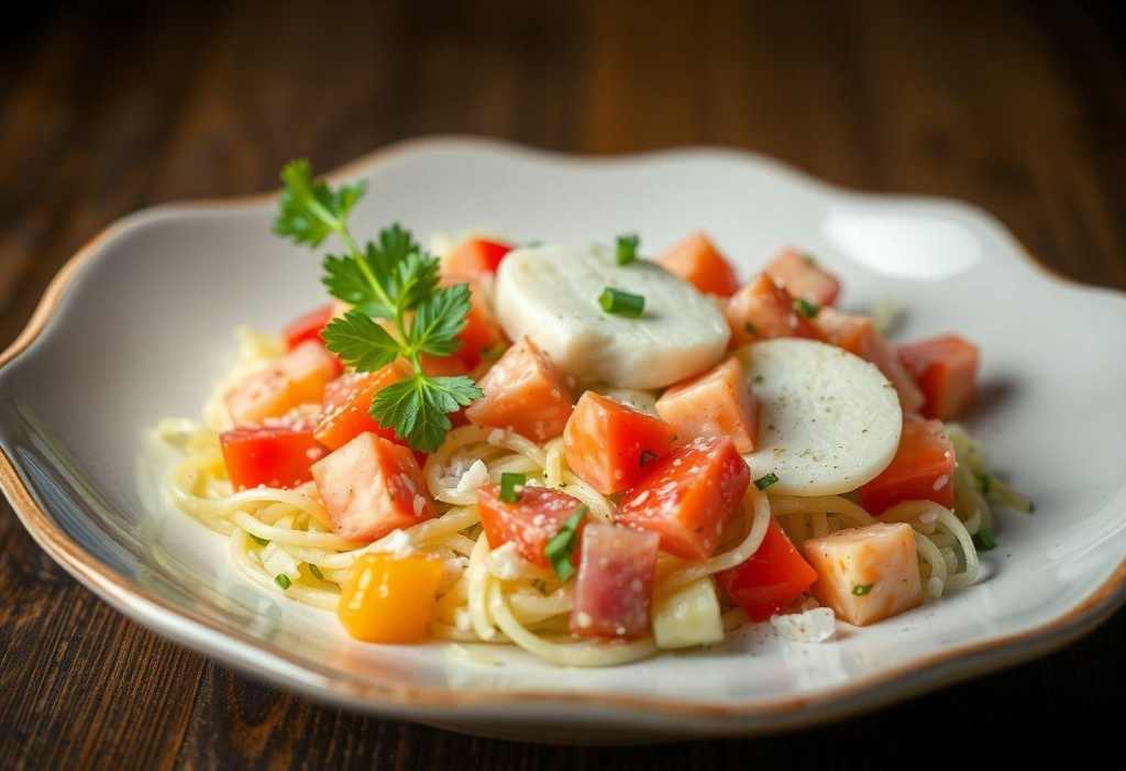 Salada De Espinafre Com Queijo De Cabra