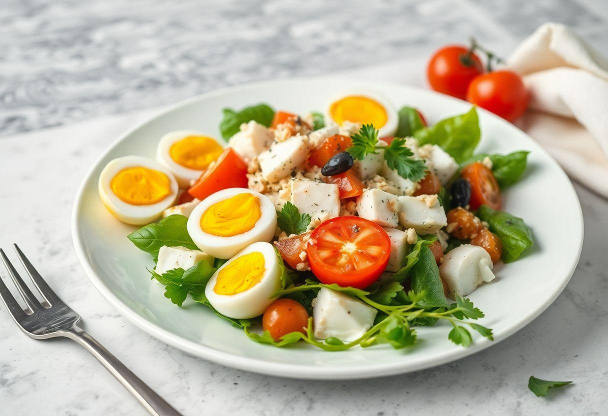 Salada Niçoise: O Clássico Francês com Atum e Ovos