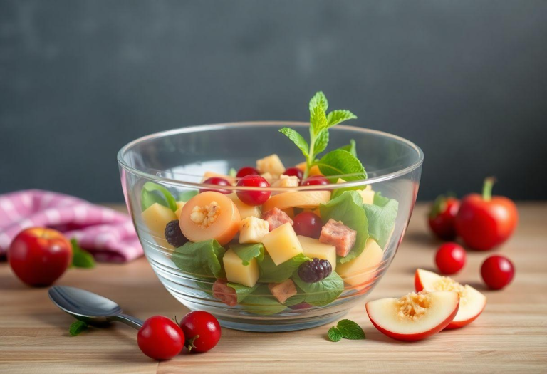 Salada Waldorf: A Receita Famosa com Nozes e Salsão Salada Waldorf: A Receita Famosa com Nozes e Salsão