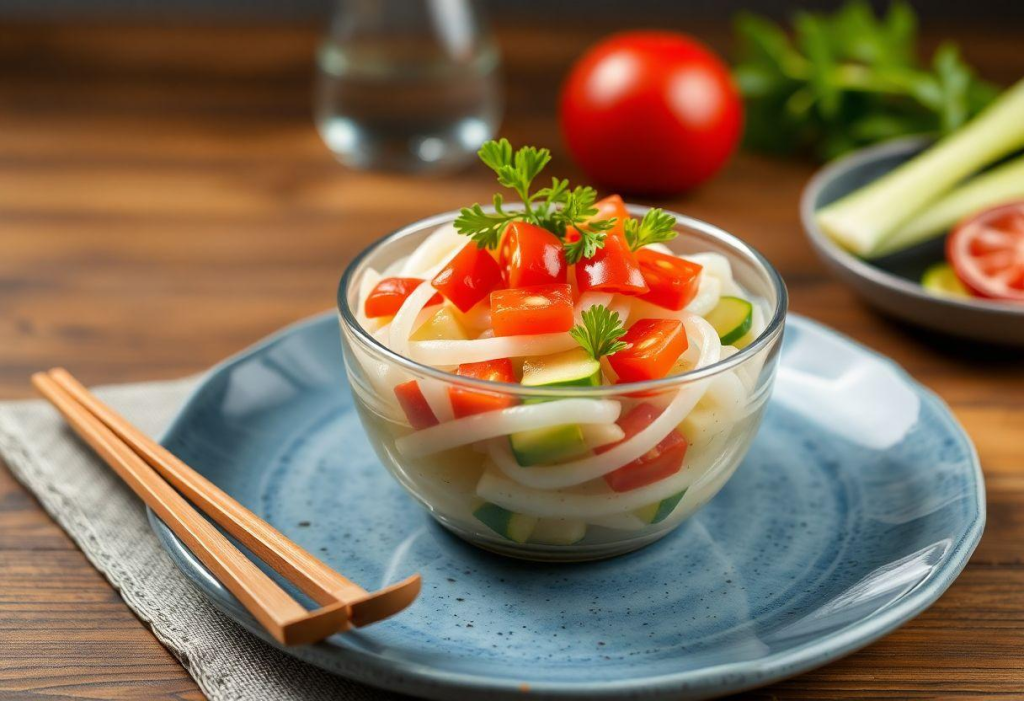 Salada de Pepino Japonês (Sunomono): Receita em 5 Minutos