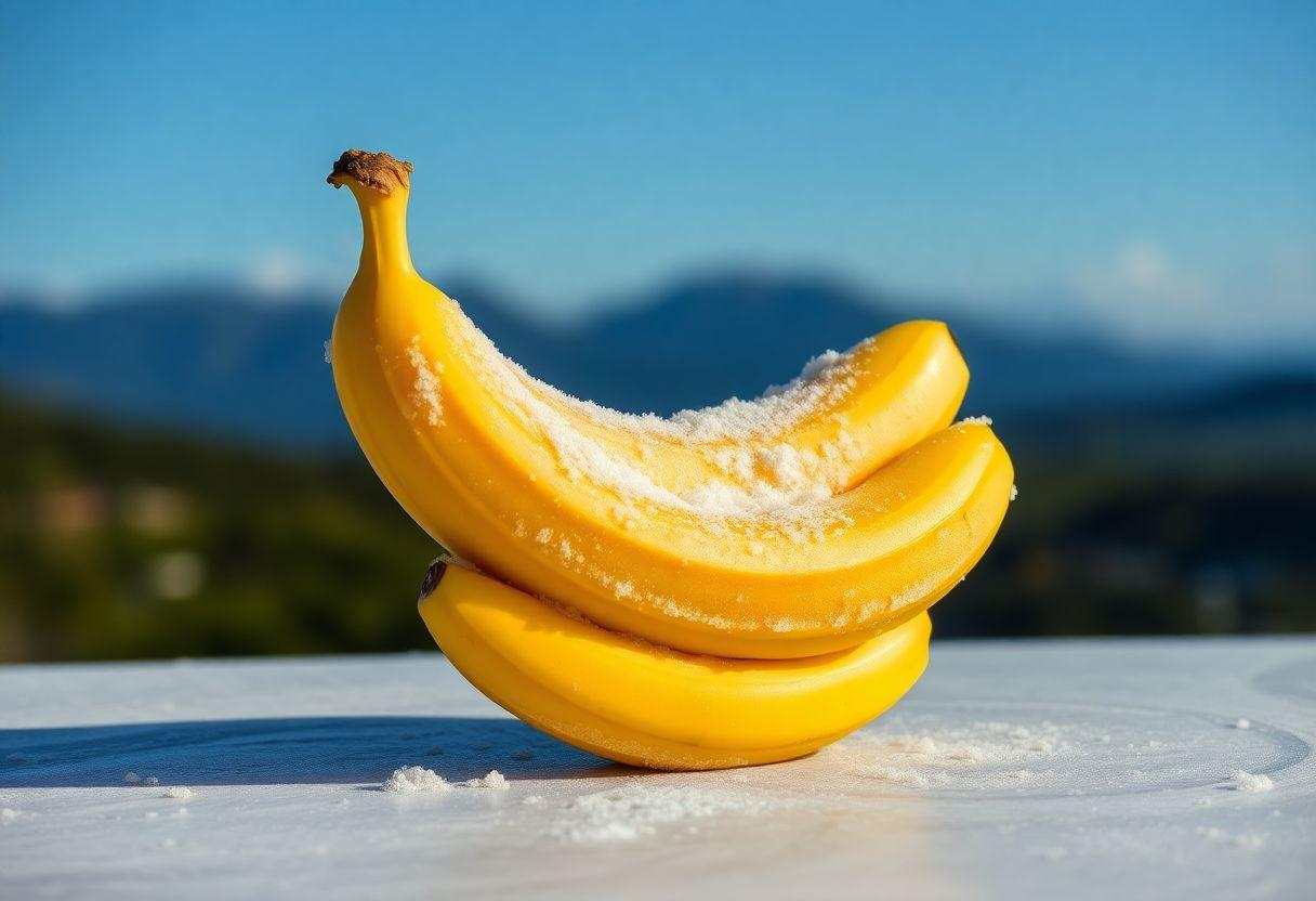 Sorvete de Banana Congelada Fit