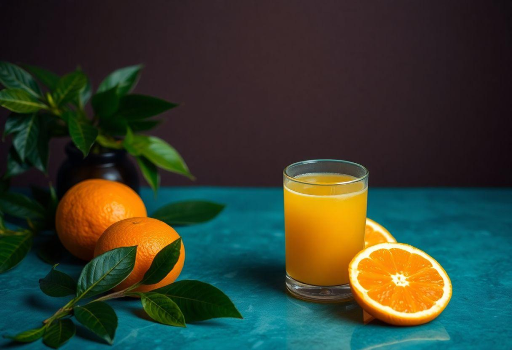 Suco Detox De Espinafre Com Laranja