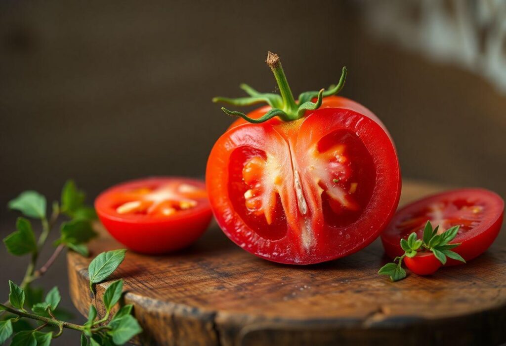 Tomate Recheado Com Espinafre E Ricota