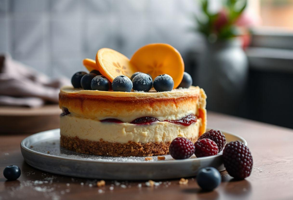 Pudim Cheesecake De Forno Super Cremoso