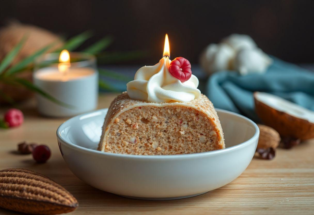 Pudim De Maria Mole Com Leite Condensado E Coco